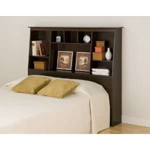   Tall Double / Queen Bookcase Headboard By Prepac: Home & Kitchen