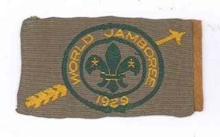 3rd World Scout Jamboree (held at England) Official Participants Badge