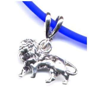    13 Blue Lion Necklace Sterling Silver Jewelry: Sports & Outdoors