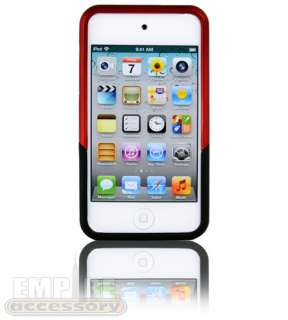 RED HARD CASE FOR APPLE IPOD TOUCH ITOUCH 4G 4TH Gen Generation  