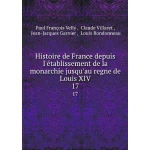  Histoire de France depuis lÃ©tablissement de la monarchie 