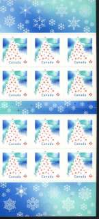 Canada MNH Sc 2344 Bk 413 Booklet Christmas  