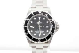 Original Rolex Mens Stainless Steel Sea Dweller!! Black Dial! 16600 