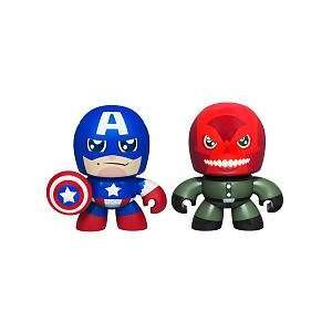 Marvel Avengers Movie Mini Mighty Muggs 2Pack Captain America Red 