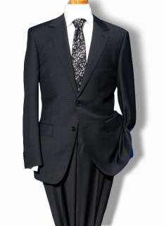   Valentino $1295 Gray Checks 150s Wool 42S Mens Designer Business Suit
