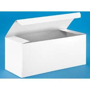  7 x 3 x 3 White Gloss Gift Boxes: Office Products