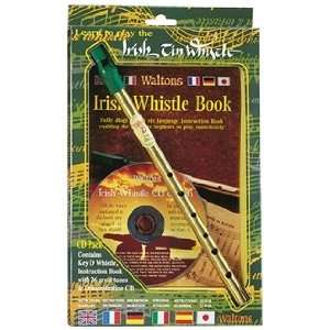  Waltons Irish Tin Whistle with Book and CD Musical 