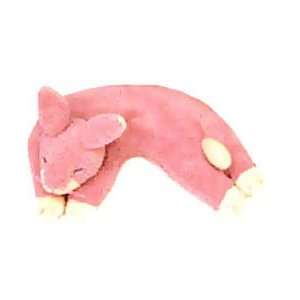  Warm Whiskers Bunny Eye Pillow, Pink/White: Health 
