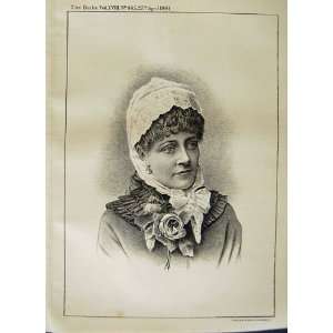  Portrait Miss Litton Bailie 1881 Glasgow Conscience: Home 