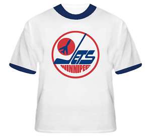 Manitoba Winnipeg Jets Nhl 80s T Shirt  