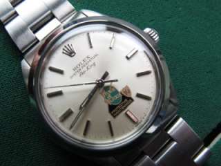 RARE 1979 Rolex AirKing Early Winn Dixie Logo Dial Watch Mint 