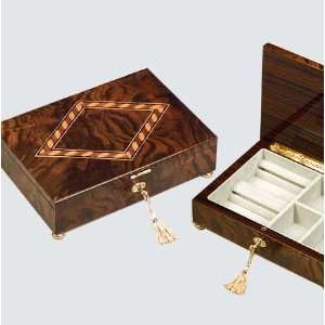  Giglio Italian Wooden Jewelry Box Rhomb or Frame Decor in 