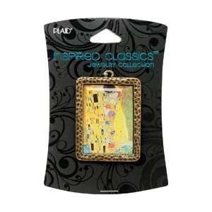   Classic Pendant 1/Pkg Klimt/Kiss; 3 Items/Order: Arts, Crafts & Sewing
