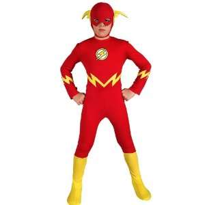    The Flash Costume Child Large 12 14 Superheroes 2011 Toys & Games