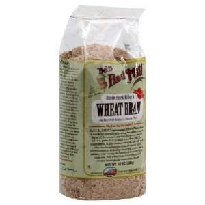 Bobs Red Mill Wheat Bran 10 Ounces:  Grocery & Gourmet 