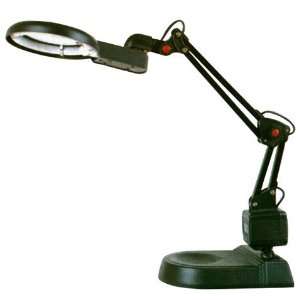  Magnifying Desk Lamp Gooseneck Magnifier Light 5X with 