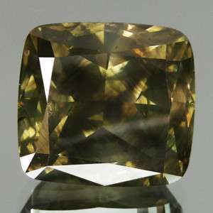 10 Cts Huge Prominent Fancy Dark Green Natural Diamond  
