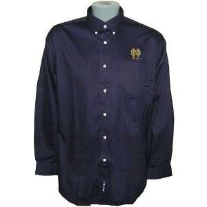  Notre Dame Fighting Irish L/S Solid Team Color Twill Woven 