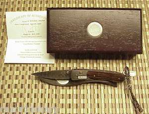 William Henry Knife B10 TIW William Henry Folding Pocket Knife NOS 