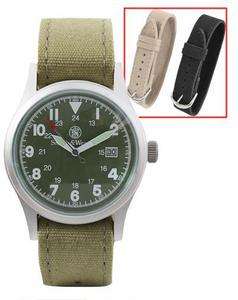 NEW SMITH & WESSON MILITARY WATCH SET 3 DIFF. BANDS  
