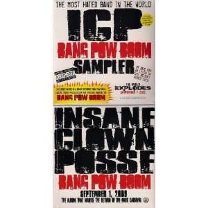   Insane Clown Posse   Bang Pow Boom Promo CD Sampler 
