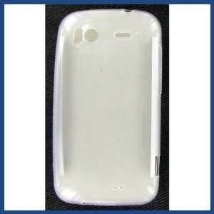   : HTC Pyramid/Sensation 4G Crystal Clear White Skin Case: Electronics