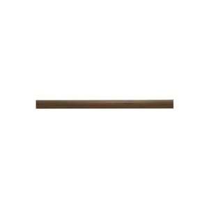  1 3/8  fluted decorative wooden curtain rods, 4 foot , by 