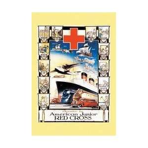 Progress with American Junior Red Cross 28x42 Giclee on 