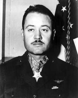 COL GREGORY PAPPY BOYINGTON MEDAL OF HONOR 45 PHOTO  