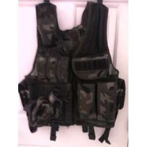   V746G Web Tactical Vest, Airsoft Gun Accessory, OD Green Toys & Games