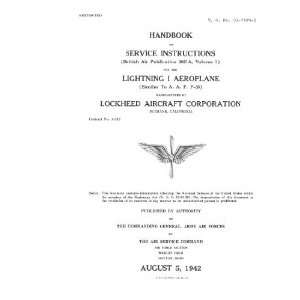  Lockheed P 38 Aircraft Service Manual: Lockheed: Books