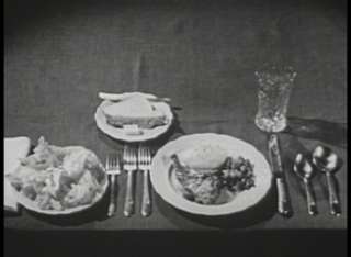 Classic Proper Table Manners & Dining Etiquette Educational Film Set 