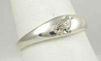 Sterling Silver RAVEN RING Crow Wiccan Magick NEW  