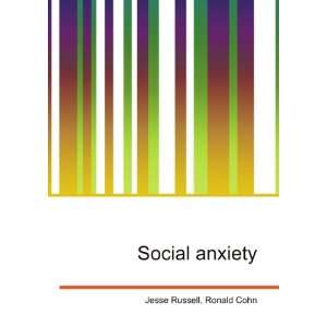  Social anxiety Ronald Cohn Jesse Russell Books