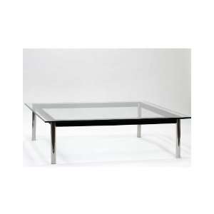  LC10 Le Corbusier Square Coffee table: Home & Kitchen