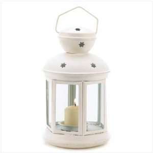  White Colonial Candle Lamp: Home & Kitchen