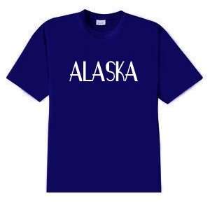  Alaska Royal Blue Tshirt SIZE ADULT MEDIUM Everything 