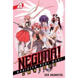  Negima Omnibus 4 [Paperback] Ken Akamatsu Books