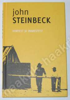 John Steinbeck   OF MICE AND MEN   ESTONIA 2008, 1st ed  