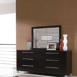  Lexington Dresser and Mirror Set in Wenge: Home & Kitchen
