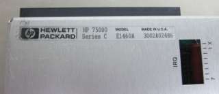HP VXI 75000 SER C 64 CHANNEL RELAY MODULE E1460 66201  