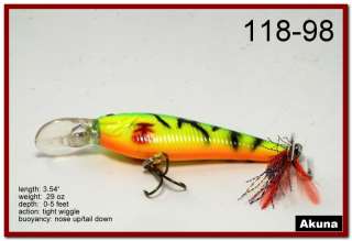 This lure is ideal for largemouth bass, walleye, northern pike 