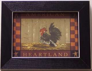   Heartland Rooster Billy Jacobs 5x7 Framed or Unframed Picture  