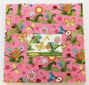 Meadow Friends  Girl by Deb Strain 42 piece Layer Cake  