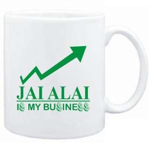  Mug White  Jai Alai  IS MY BUSINESS  Sports: Sports 