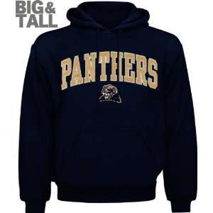  Pittsburgh Panthers Big & Tall Navy Mascot One Hooded 