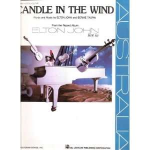    Sheet Music Candle In The Wind Elton John 200 