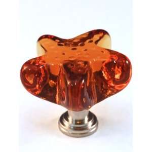   Crystal ARTX S4A Art X Amber Knobs Cabinet Hardware: Home Improvement
