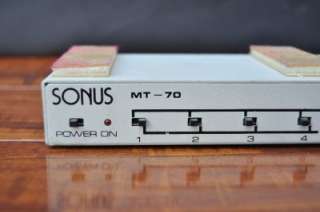 SONUS MT 70 MIDI Switcher Router Patch Bay Great deal  