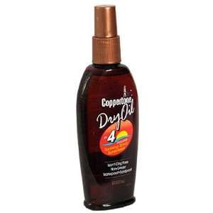   Dry Oil Tanning Spray Sunscreen SPF 4, 6 Ounce Bottles: Beauty